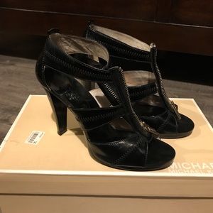 Michael Kors Berkley Strap Black Heels